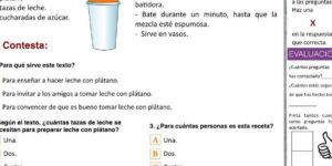 adaptacion de ejercicios de lectura
