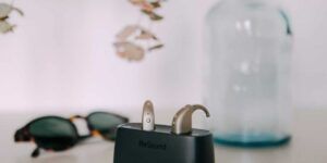 audifonos limpios y desinfectados
