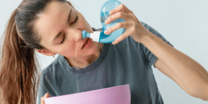 beneficios de lavados nasales con soluciones salinas