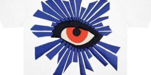 camiseta con diseno de ojos