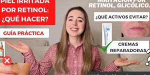 contorno de ojos irritado por retinol