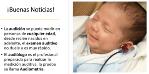 diferencias en examen auditivo ninos adultos