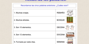 ejercicios para fortalecer la memoria verbal