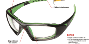 gafas de seguridad graduadas y derechos