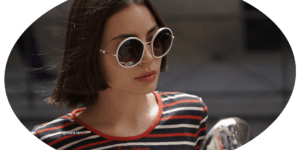 gafas de sol y lentillas