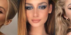 maquillaje alrededor de los ojos