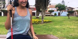 persona con discapacidad visual y superacion