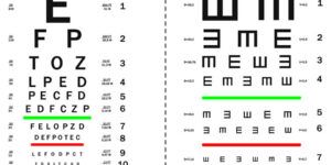 pruebas de agudeza visual