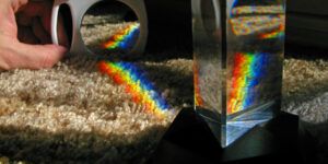 refraccion de la luz blanca